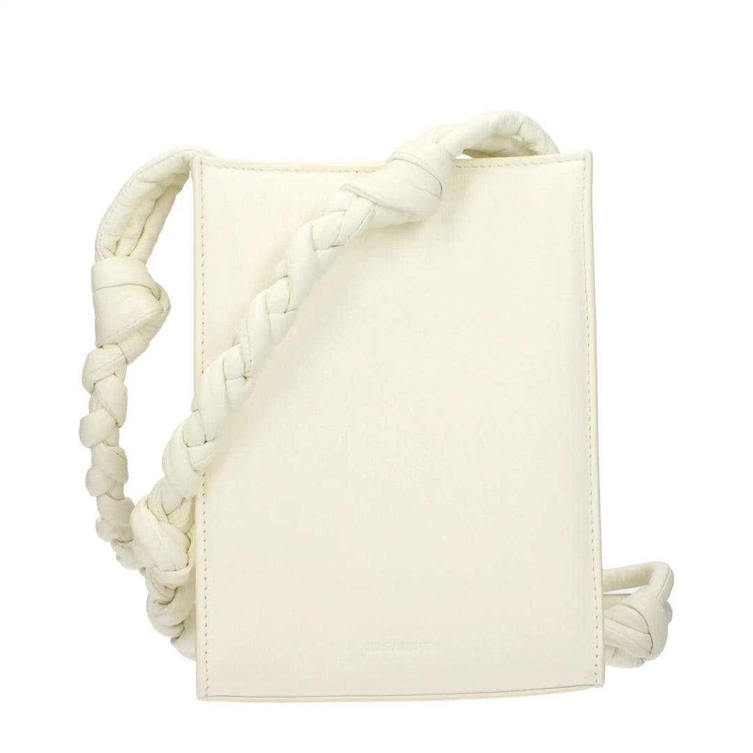 Jil Sander Sample Sale | Jil Sander White Leather Crossbody Bag - | Designer outlet