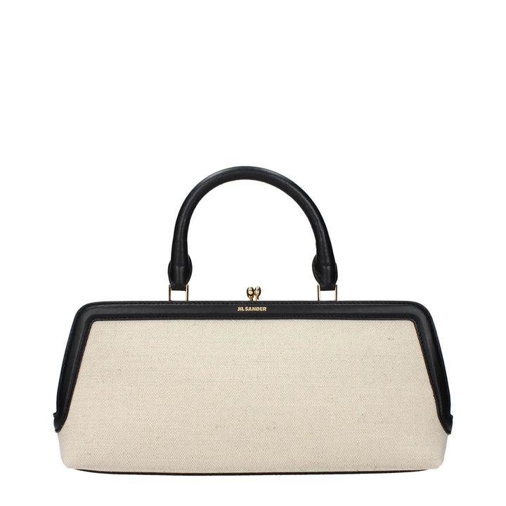 Jil Sander Sample Sale | Jil Sander Beige Fabric Handbag - | Designer outlet