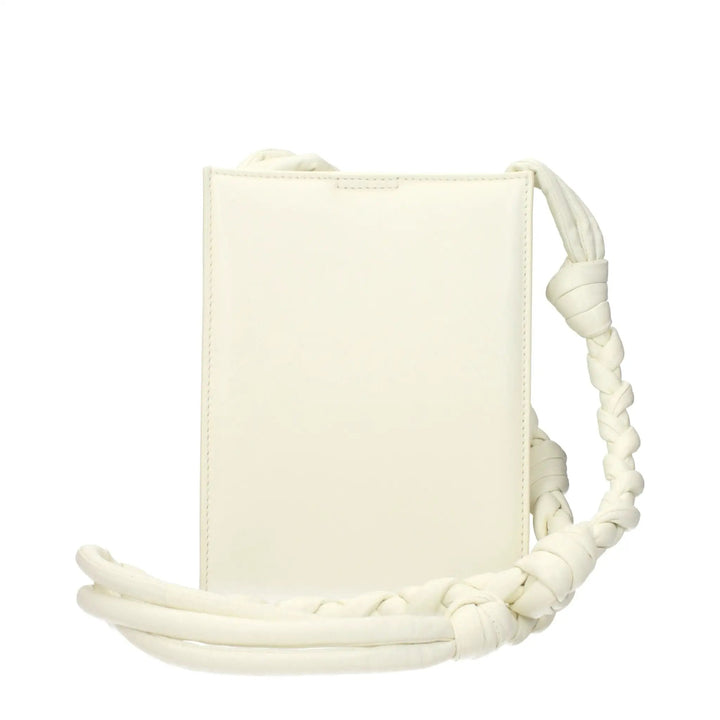 Jil Sander Sample Sale | Jil Sander White Leather Crossbody Bag - | Designer outlet