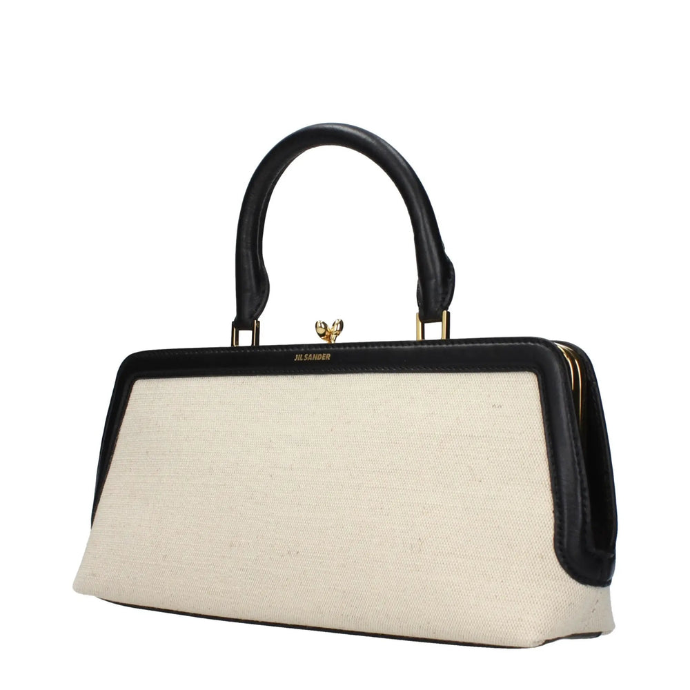 Jil Sander Sample Sale | Jil Sander Beige Fabric Handbag - | Designer outlet