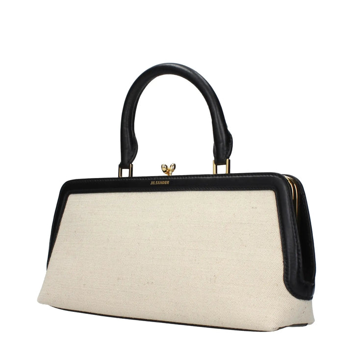 Jil Sander Sample Sale | Jil Sander Beige Fabric Handbag - | Designer outlet