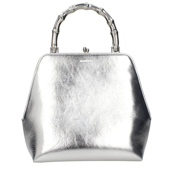 Jil Sander Sample Sale | Jil Sander Gray Leather Handbag - | Designer outlet