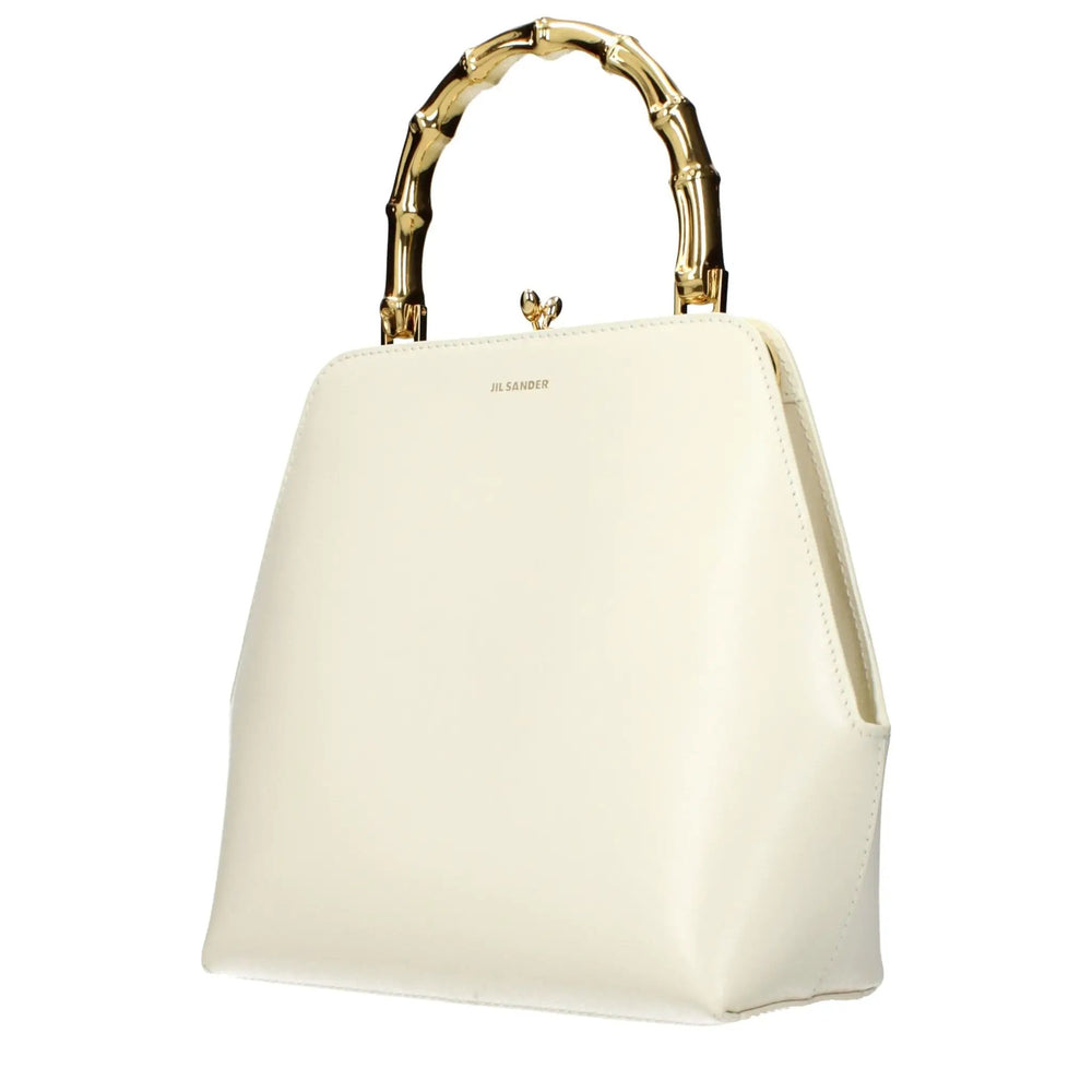 Jil Sander Sample Sale | Jil Sander Beige Leather Handbag - | Designer outlet