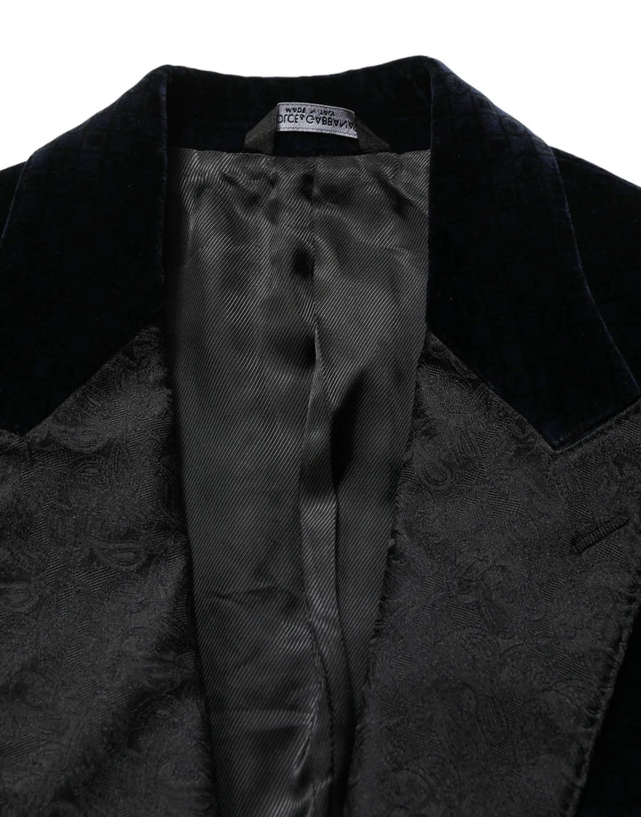 Dolce &amp; Gabbana Sample Sale | Dolce &amp; Gabbana Black Cotton Single Breasted Jacket Blazer - | Designer outlet