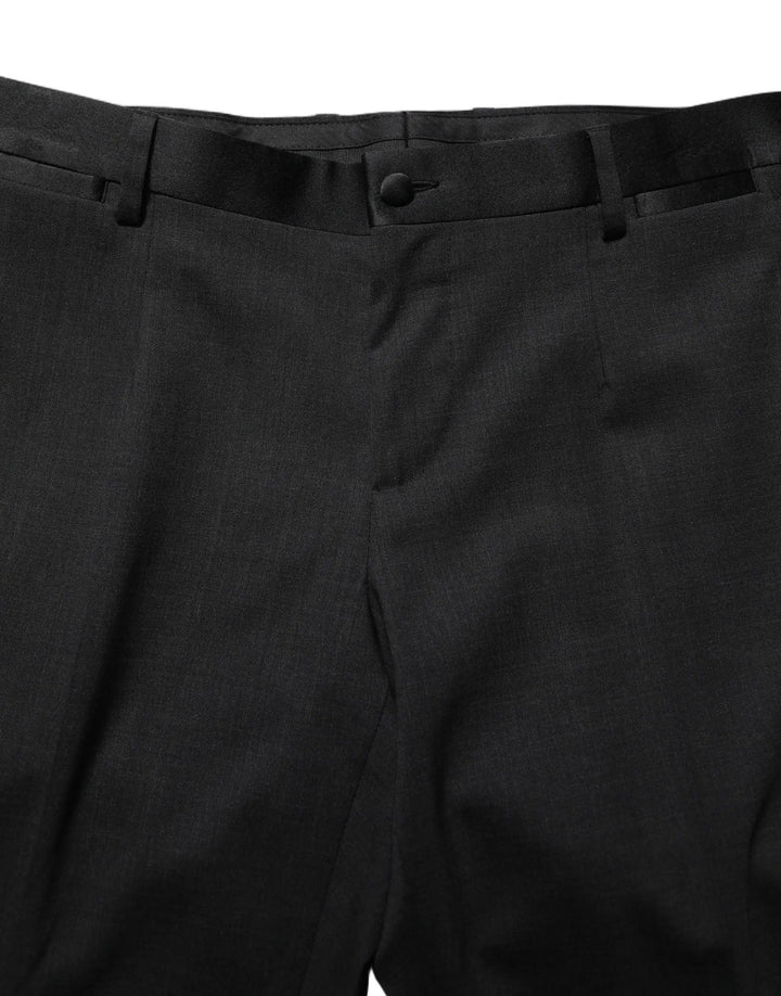 Dolce &amp; Gabbana Sample Sale | Dolce &amp; Gabbana Black Cotton Dress Formal Men Trouser Pants - | Designer outlet