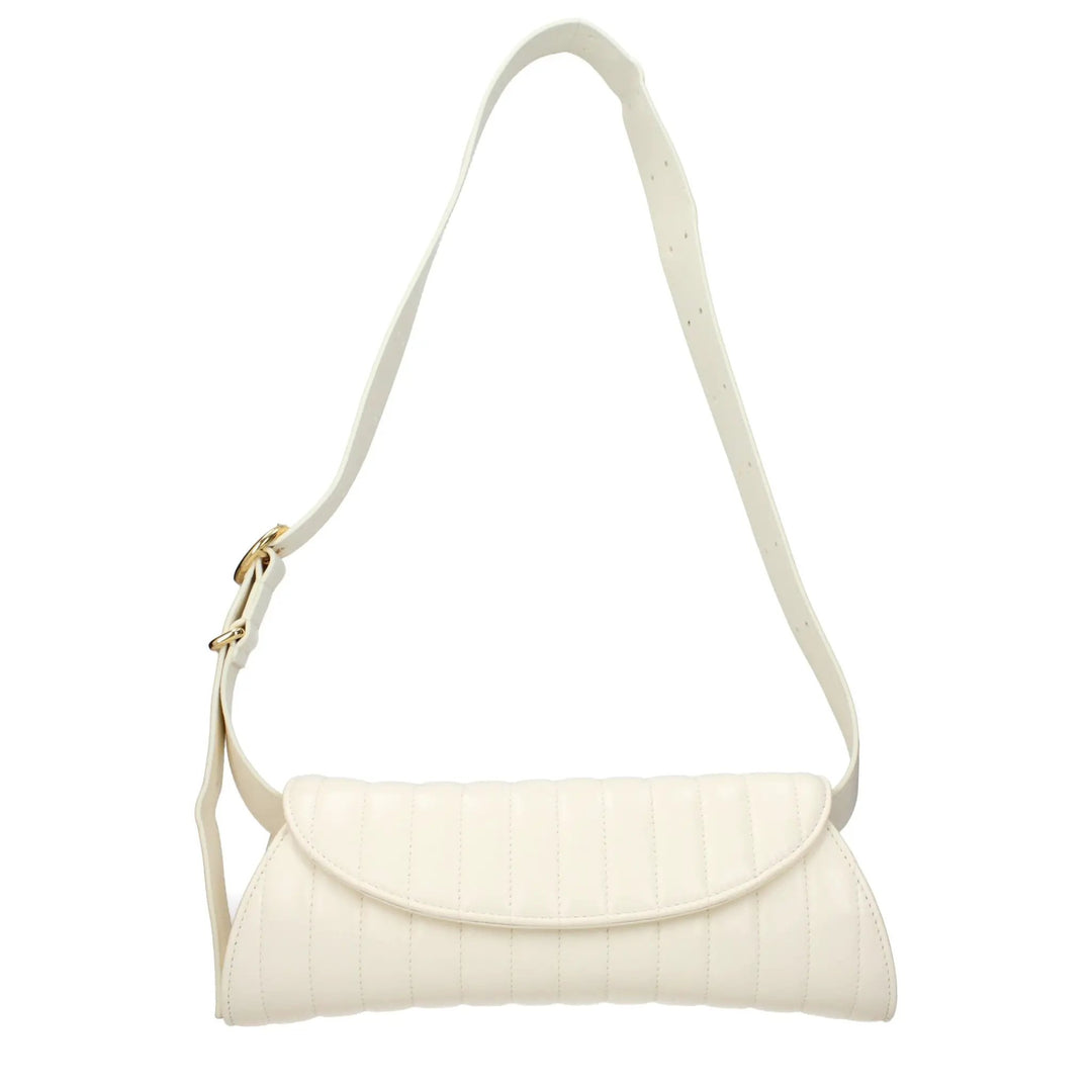 Jil Sander Sample Sale | Jil Sander White Leather Shoulder Bag - | Designer outlet