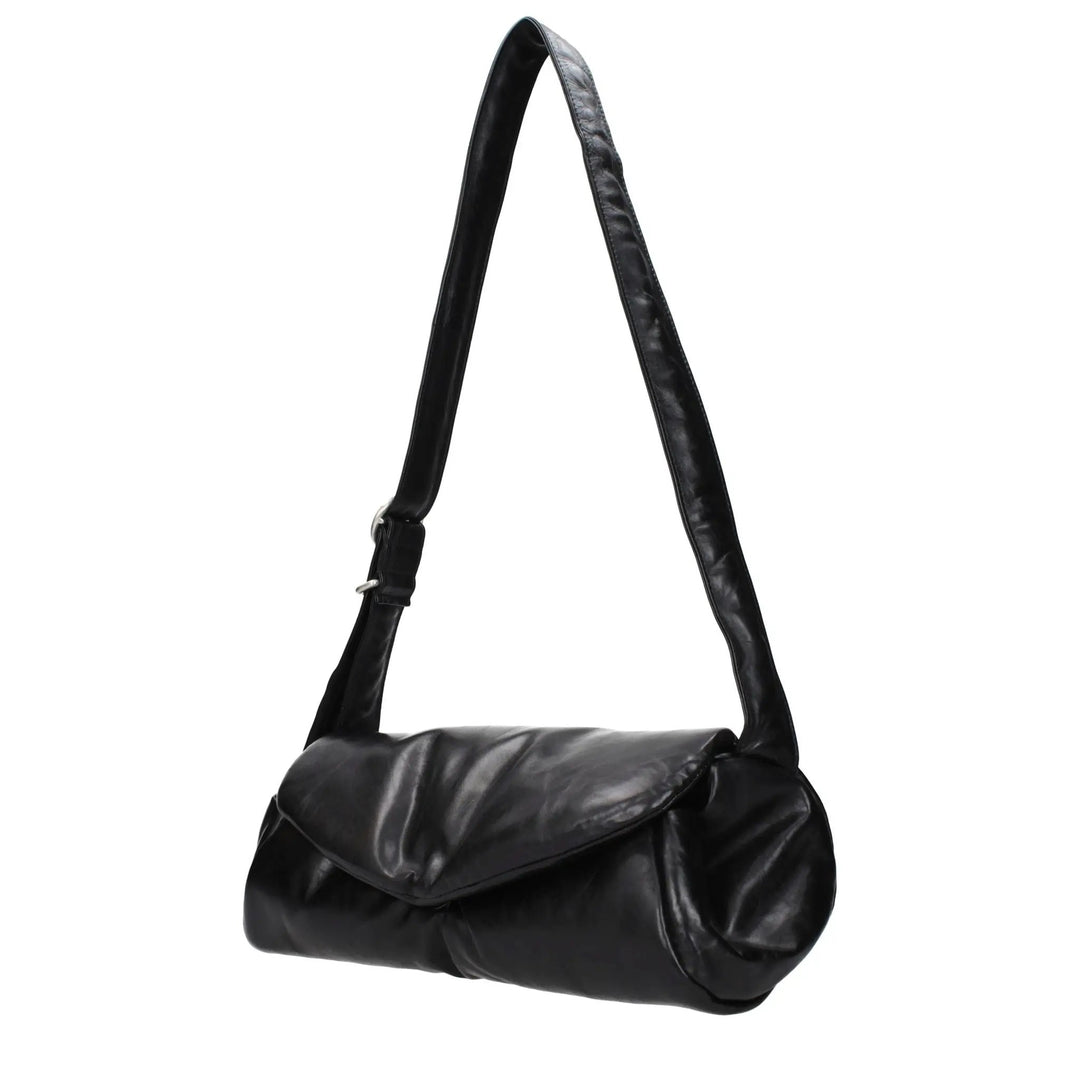 Jil Sander Sample Sale | Jil Sander Black Leather Crossbody Bag - | Designer outlet