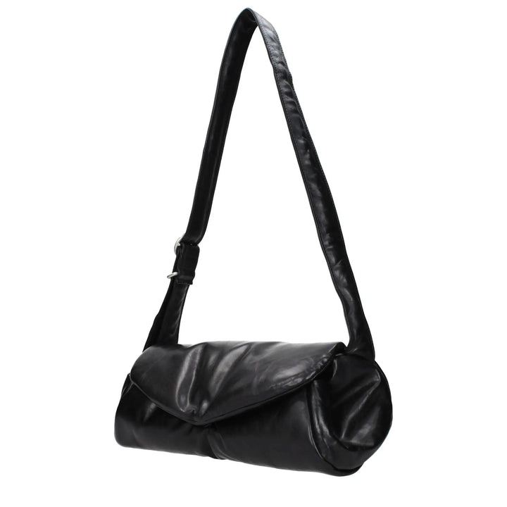 Jil Sander Sample Sale | Jil Sander Black Leather Crossbody Bag - | Designer outlet