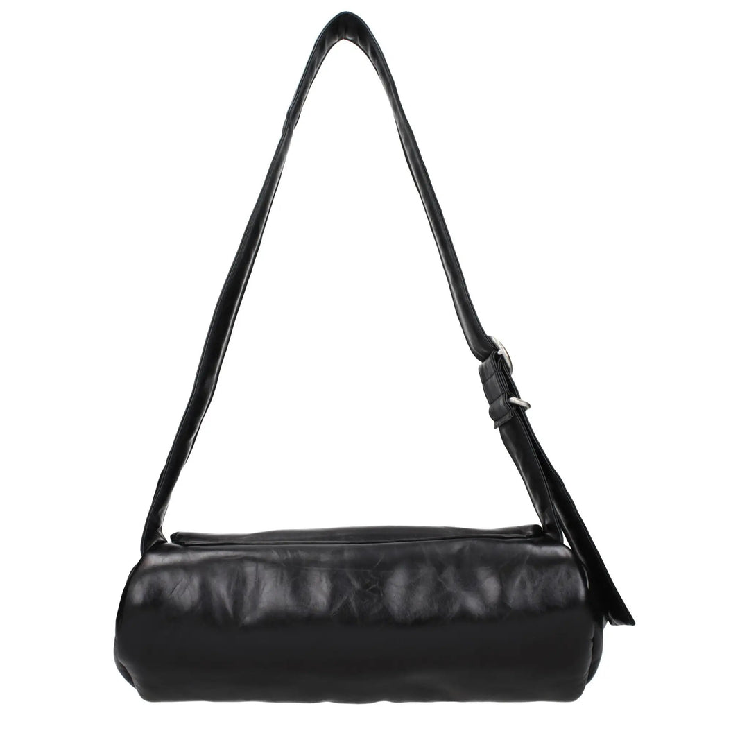 Jil Sander Sample Sale | Jil Sander Black Leather Crossbody Bag - | Designer outlet