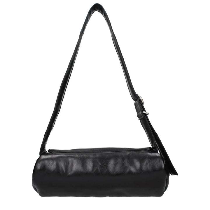 Jil Sander Sample Sale | Jil Sander Black Leather Crossbody Bag - | Designer outlet