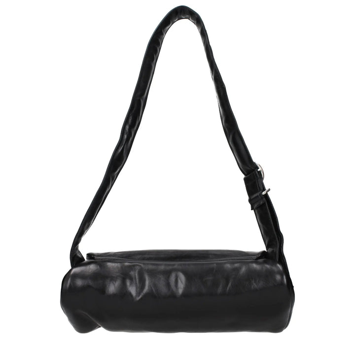 Jil Sander Sample Sale | Jil Sander Black Leather Crossbody Bag - | Designer outlet