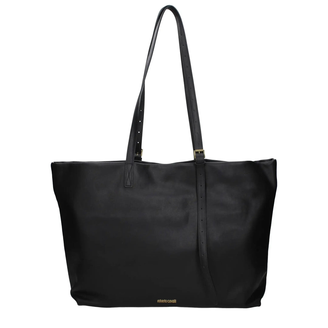 Roberto Cavalli Sample Sale | Roberto Cavalli Black Leather Shoulder Bag - | Designer outlet