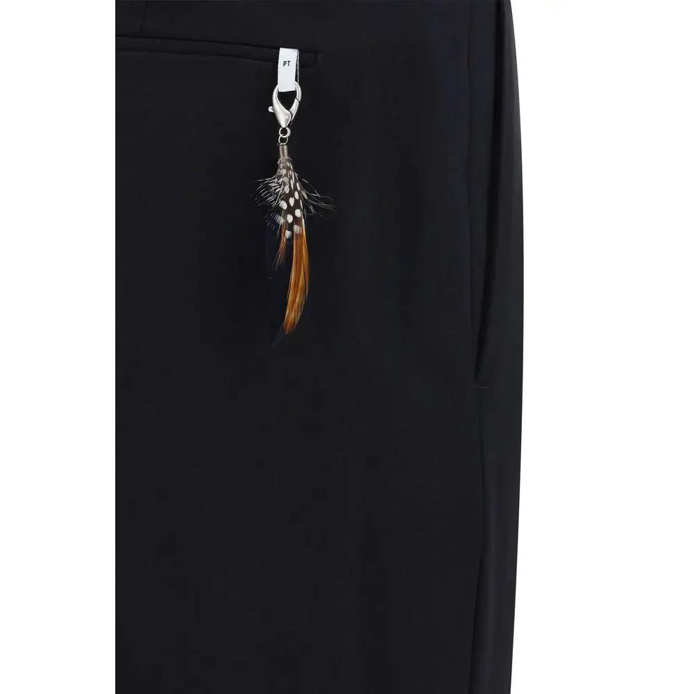 PT Pantaloni TORINO Sample Sale | PT Pantaloni TORINO Black Elastane Dress Pants - | Designer outlet