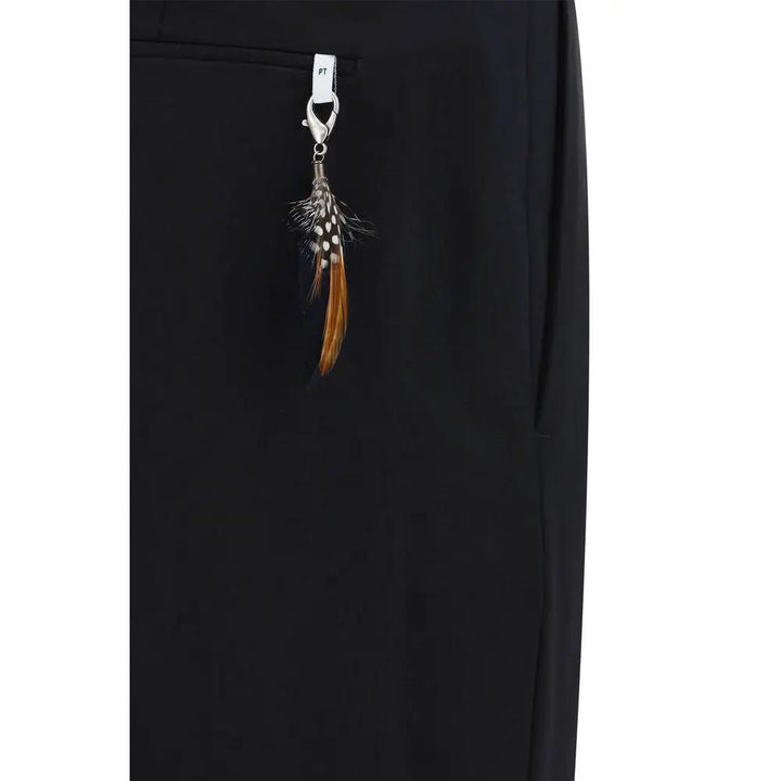 PT Pantaloni TORINO Sample Sale | PT Pantaloni TORINO Black Elastane Dress Pants - | Designer outlet