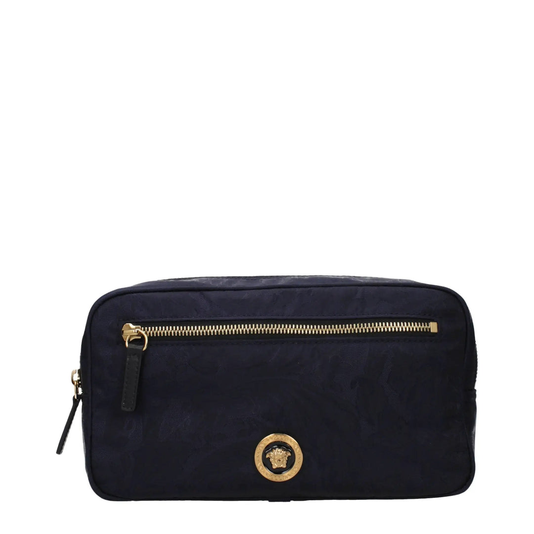 Versace Sample Sale | Versace Blue Fabric Backpack - | Designer outlet