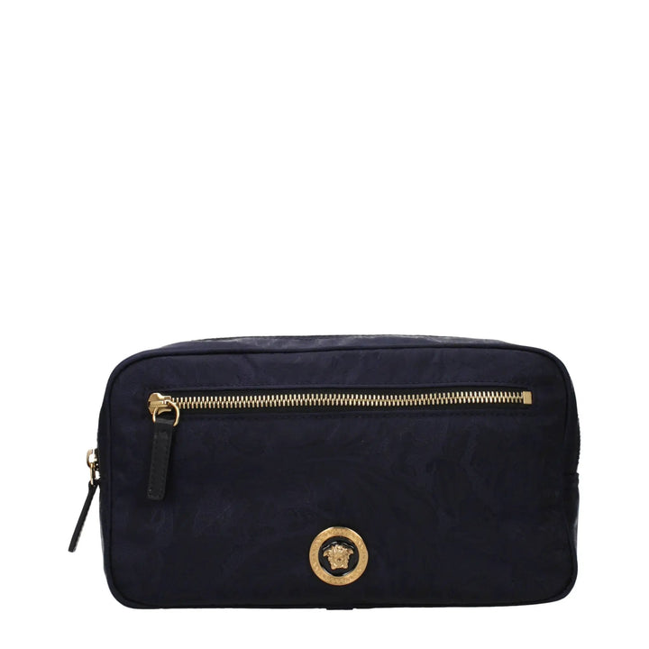 Versace Sample Sale | Versace Blue Fabric Backpack - | Designer outlet