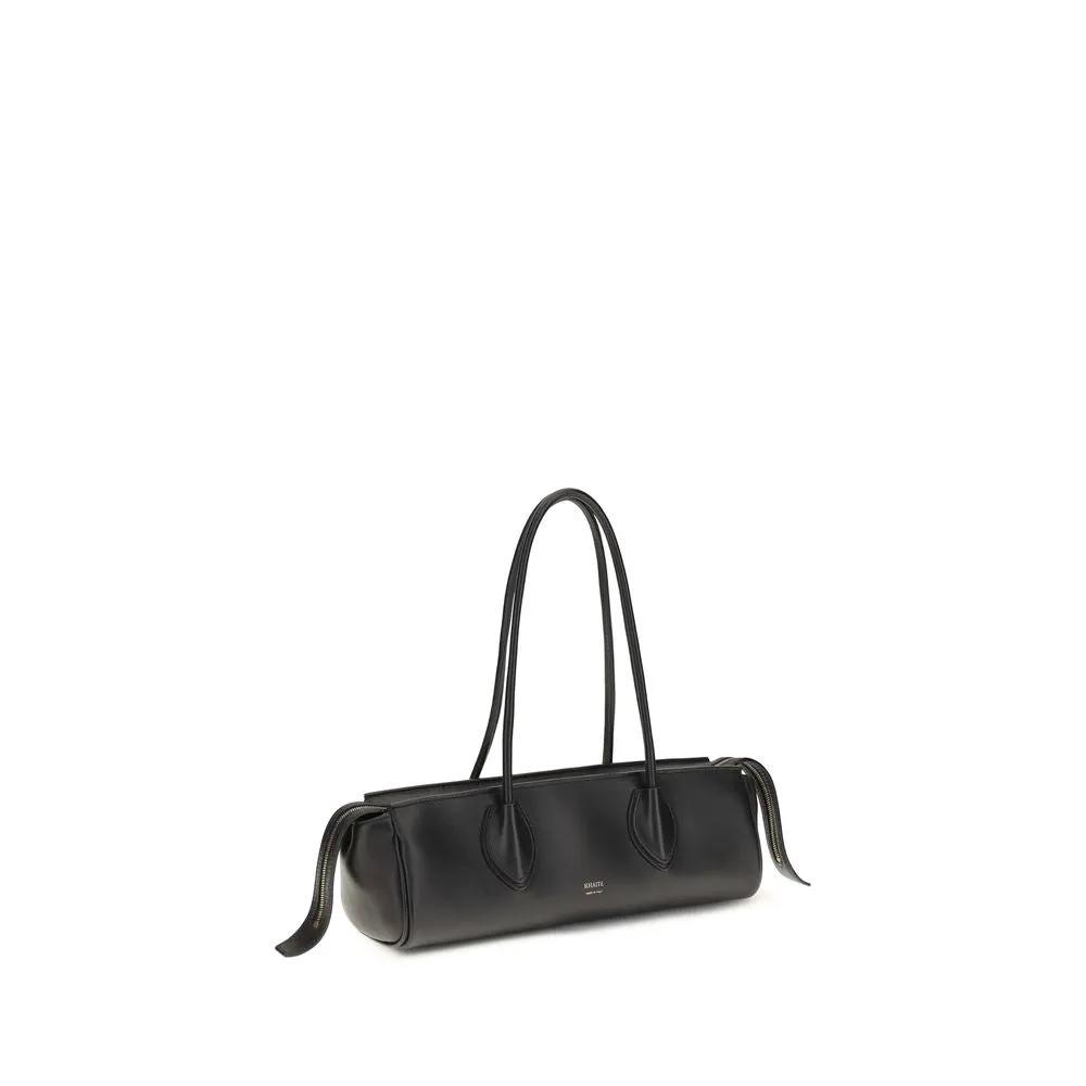 Khaite Sample Sale | Khaite Black Lamb Ovis Aries Aries Handbag - | Designer outlet