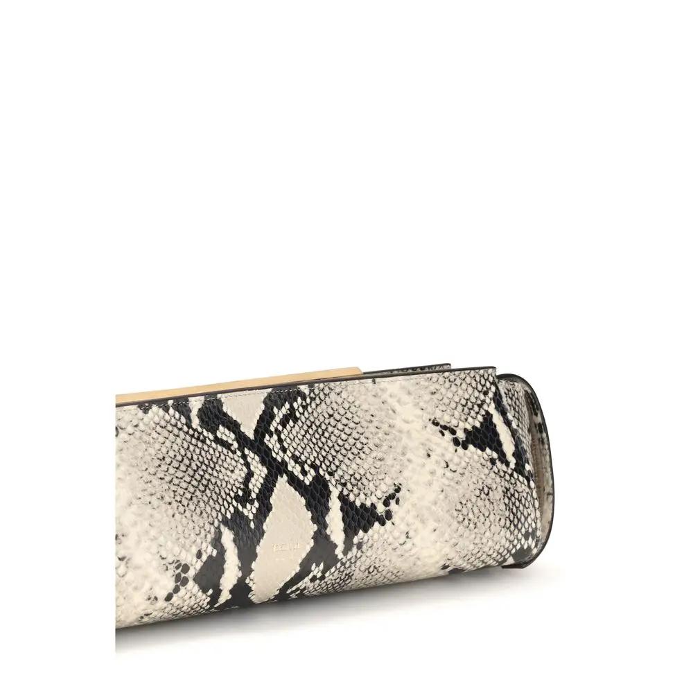 Khaite Sample Sale | Khaite Multicolor Calf Leather Bos Taurus Clutch Bag - | Designer outlet