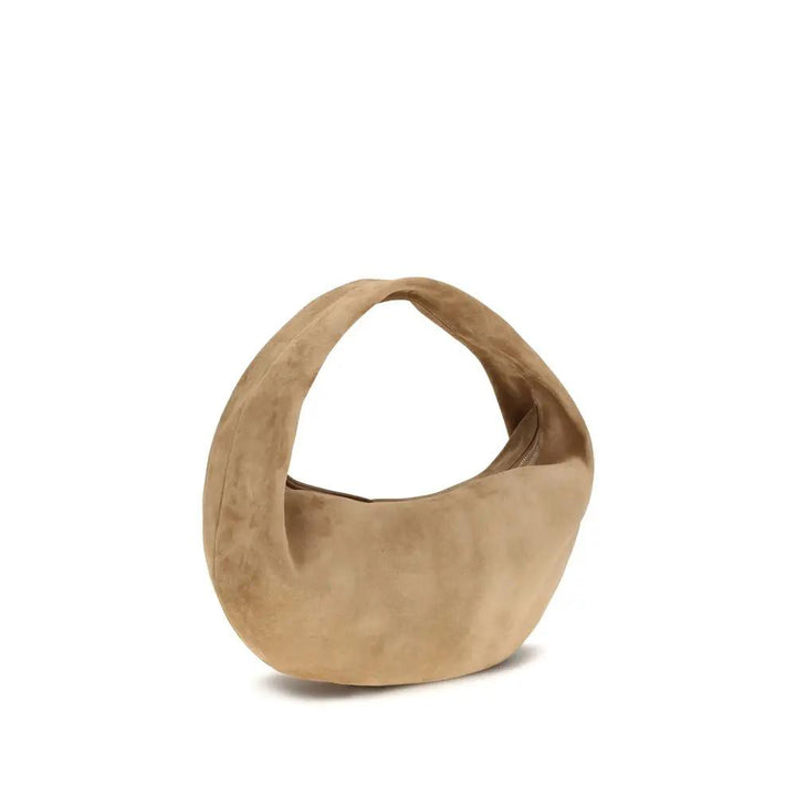 Khaite Sample Sale | Khaite Beige Calf Leather Bos Taurus Shoulder Bag - | Designer outlet
