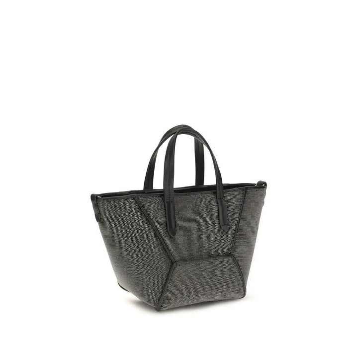 Brunello Cucinelli Sample Sale | Brunello Cucinelli Black Calf Leather Bos Taurus Shoulder Bag - | Designer outlet
