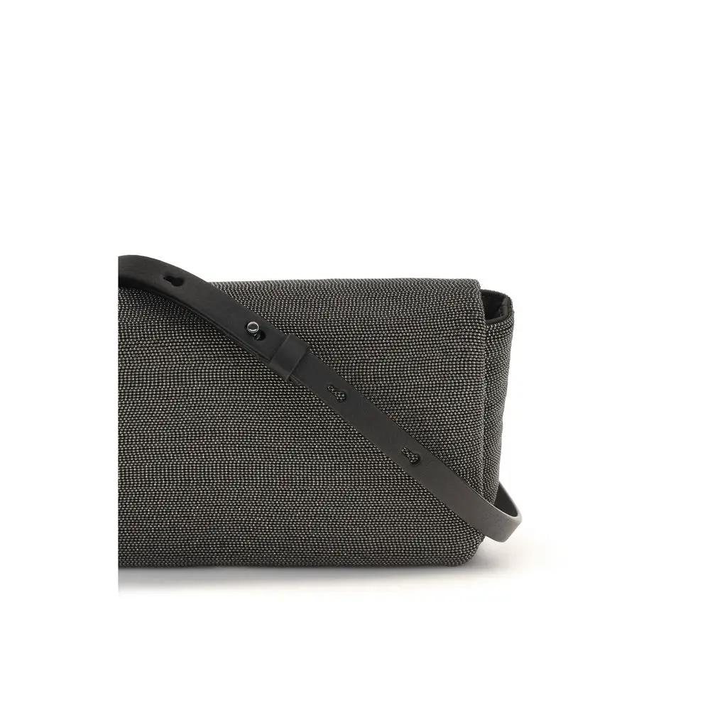 Brunello Cucinelli Sample Sale | Brunello Cucinelli Black Leather Shoulder Bag - | Designer outlet