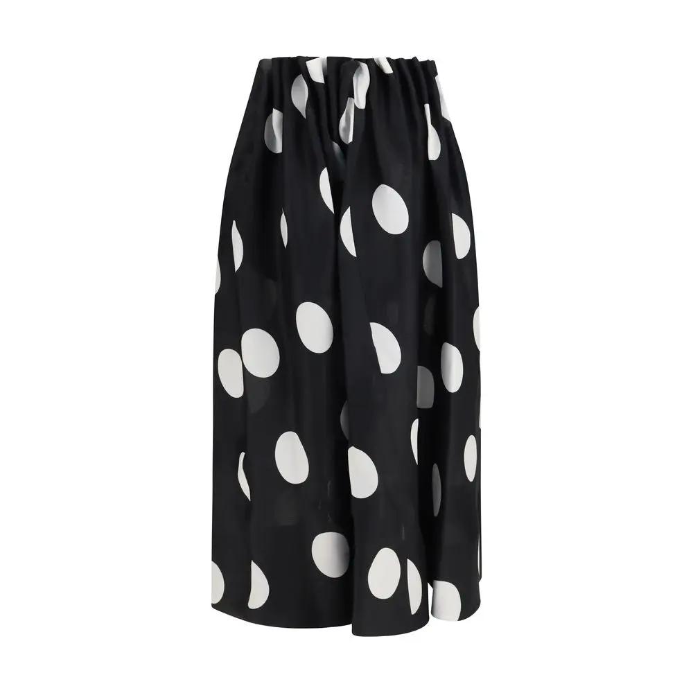 Khaite Sample Sale | Khaite Black Silk Skirt - | Designer outlet
