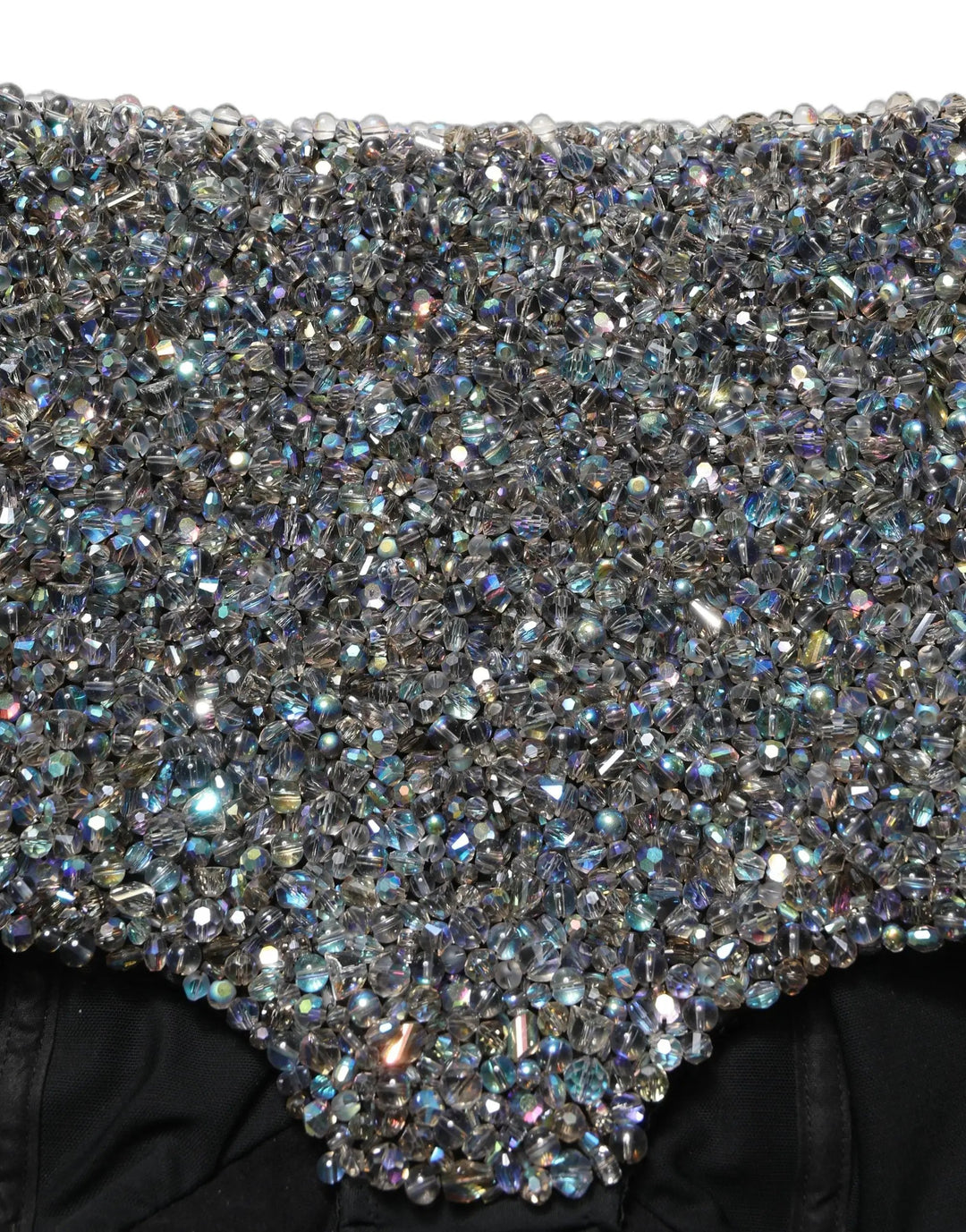 Dolce &amp; Gabbana Sample Sale | Dolce &amp; Gabbana Black Rhinestone High Waist Hotpants Shorts - | Designer outlet