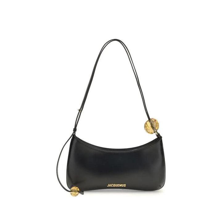 Jacquemus Sample Sale | Jacquemus Black Calf Leather Bos Taurus Shoulder Bag - | Designer outlet