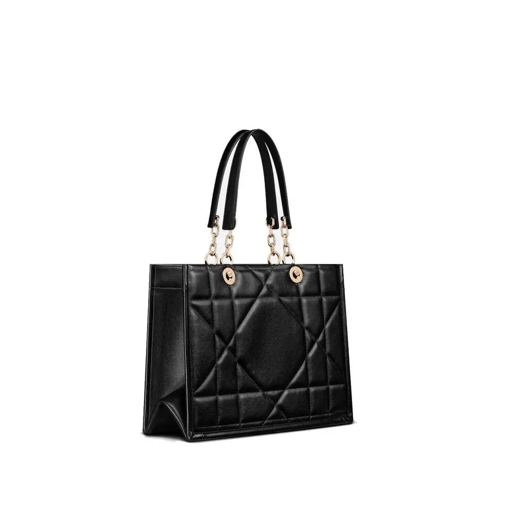 Dior Sample Sale | Dior Black Leather Tote Bag - | Designer outlet