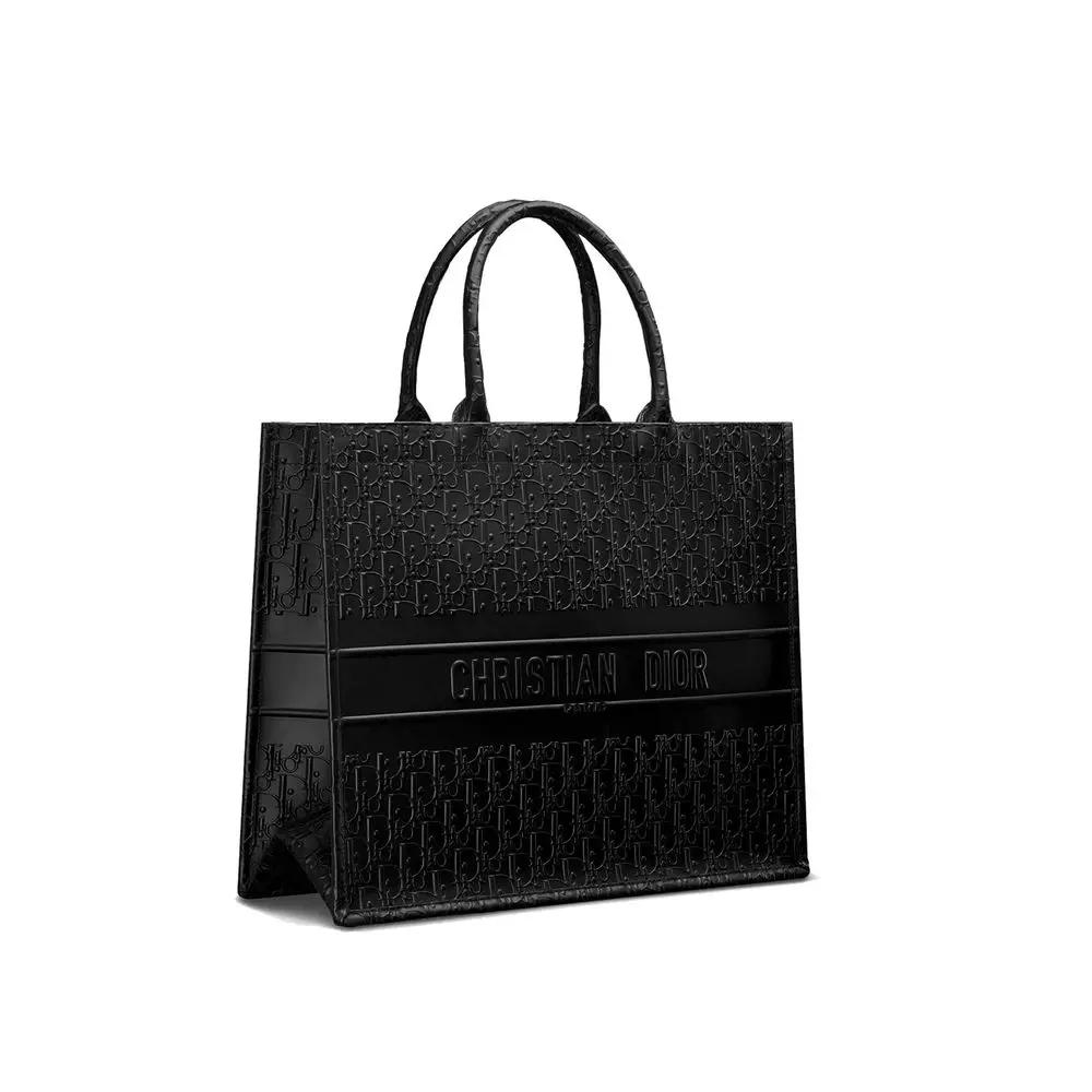 Dior Sample Sale | Dior Black Calfskin Tote Bag - | Designer outlet
