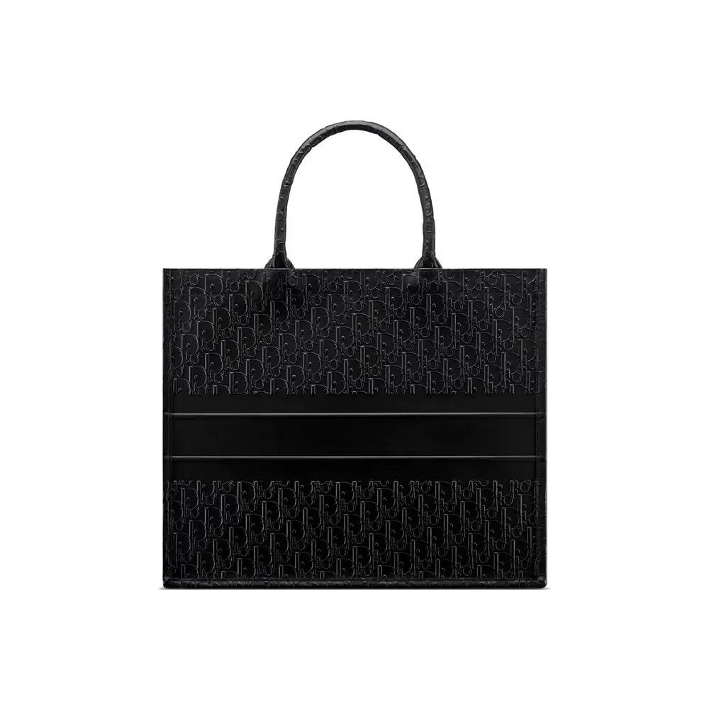 Dior Sample Sale | Dior Black Calfskin Tote Bag - | Designer outlet