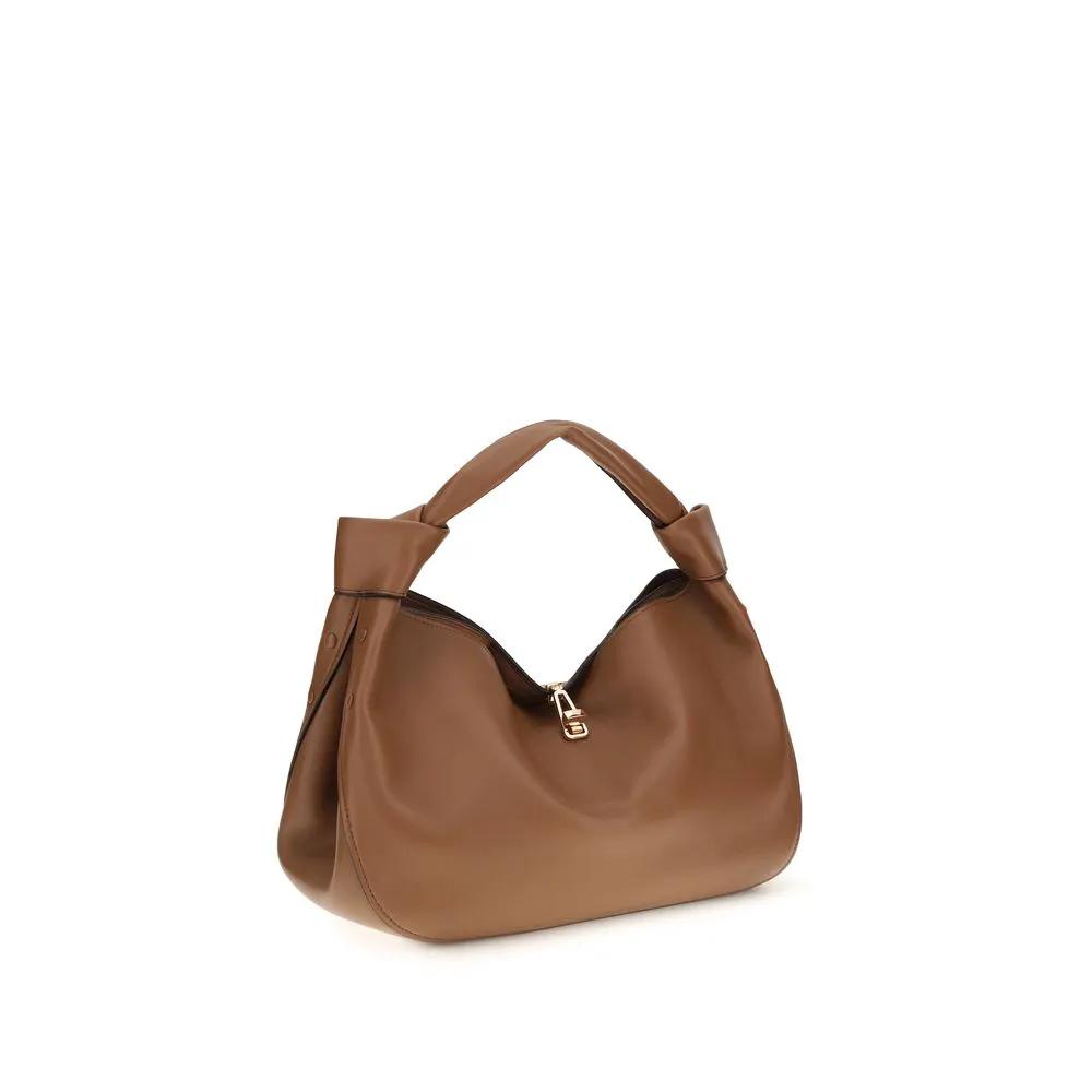 Gabriela Hearst Brown Lamb Ovis Aries Aries Shoulder Bag