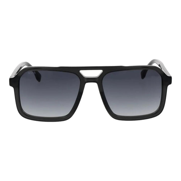 Hugo Boss Gray Acetate Sunglasses