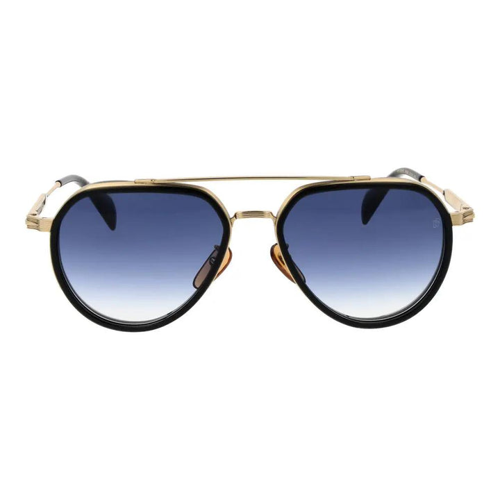David Beckham Black Metal Sunglasses