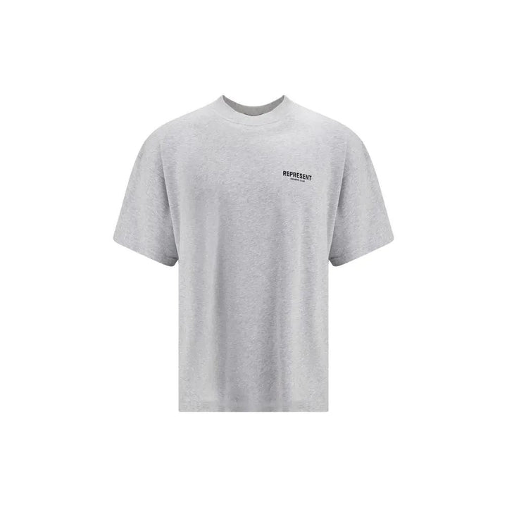 Represent Gray Cotton T-Shirt