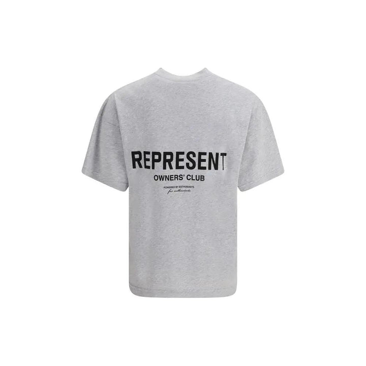 Represent Gray Cotton T-Shirt