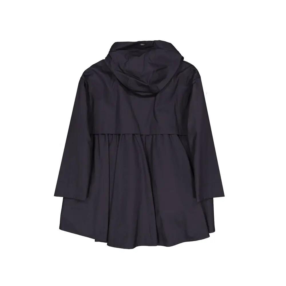 Herno Blue Cotton Shell Jacket