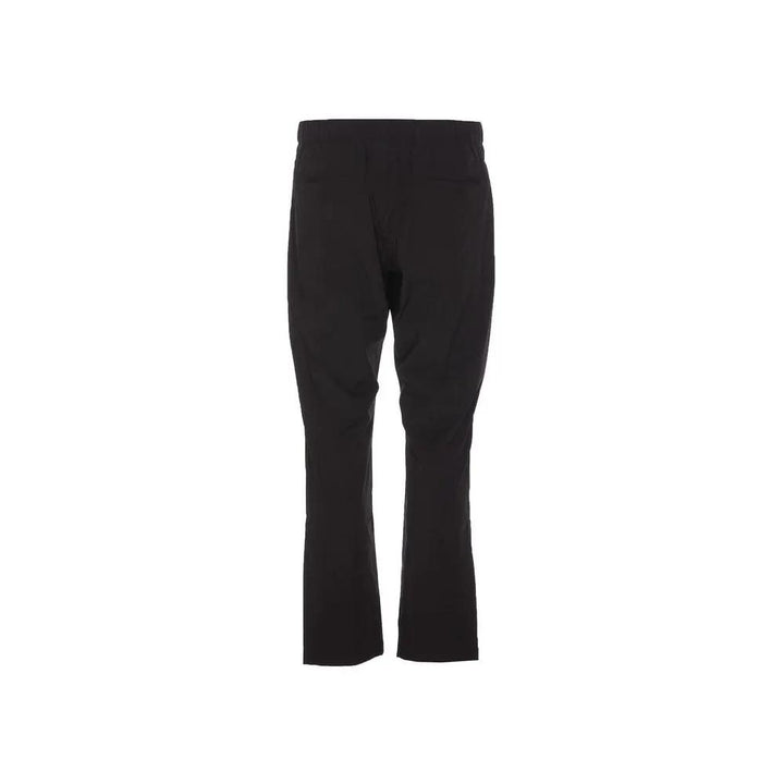 Herno Black Elastane Athletic Pants