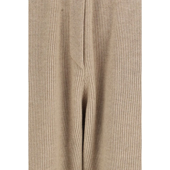 Brunello Cucinelli Beige Cashmere Casual Pants