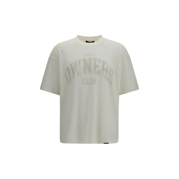 Represent White Cotton T-Shirt