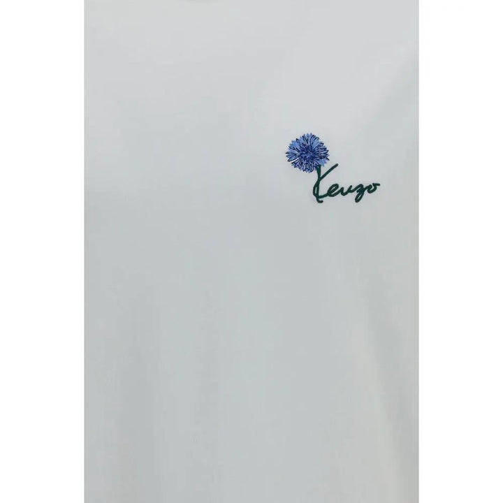 Kenzo White Cotton T-Shirt