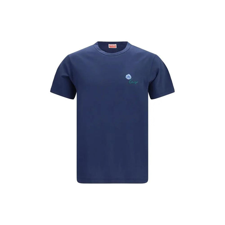 Kenzo Blue Cotton T-Shirt