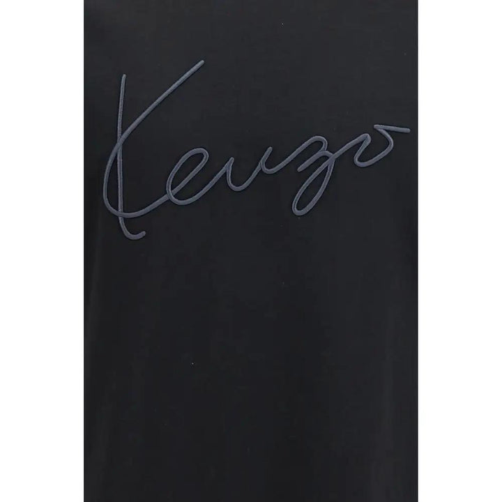 Kenzo Black Cotton T-Shirt