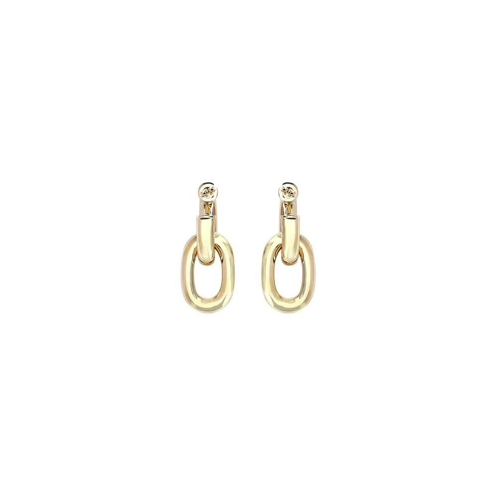 Rabanne Gold Resin Earrings