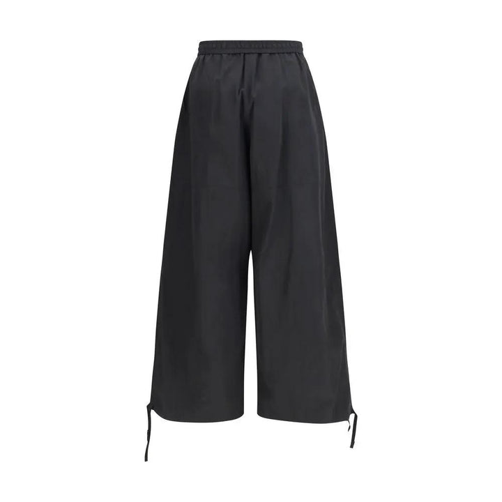 Kenzo Black Polyester Casual Pants