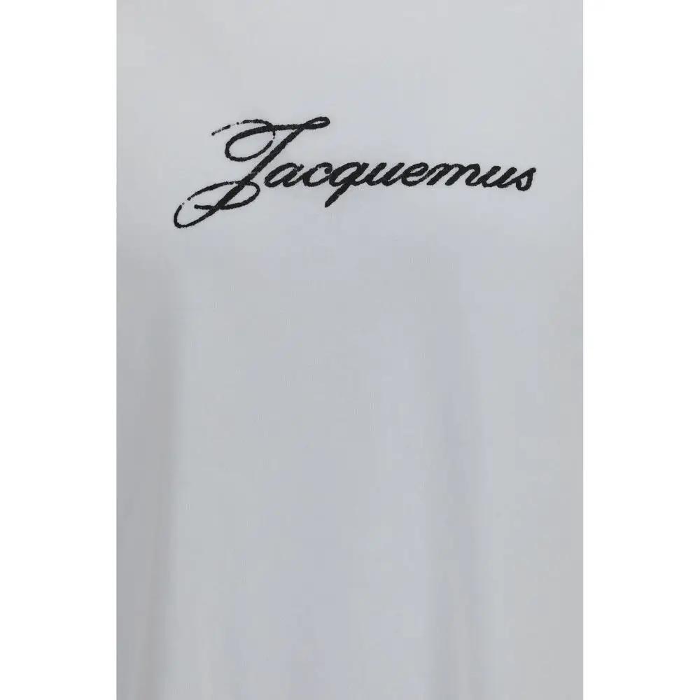 Jacquemus White Cotton T-Shirt
