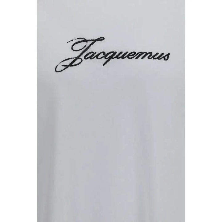 Jacquemus White Cotton T-Shirt