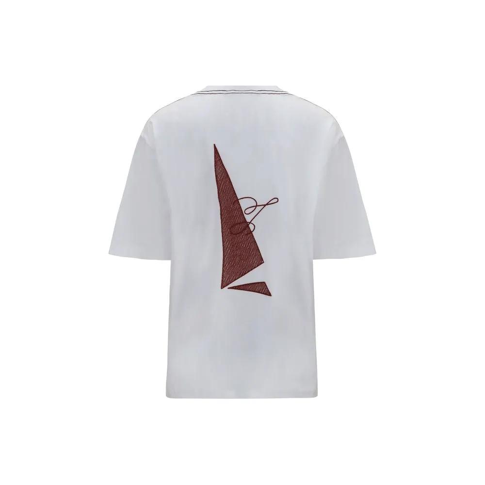 Jacquemus White Cotton T-Shirt