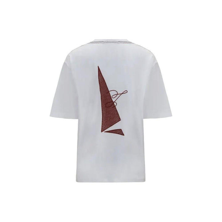 Jacquemus White Cotton T-Shirt