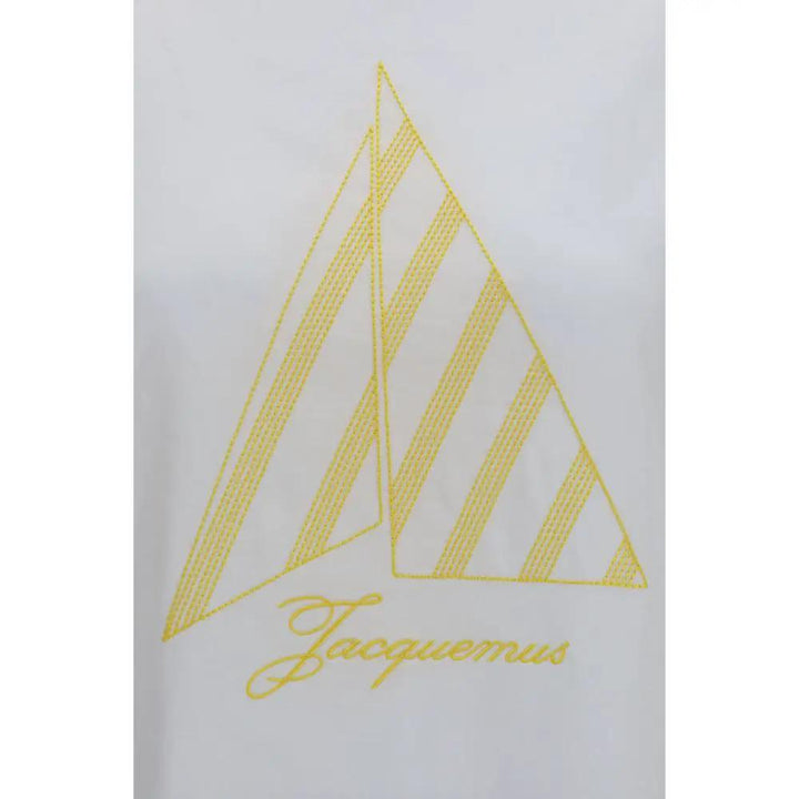 Jacquemus White Cotton T-Shirt